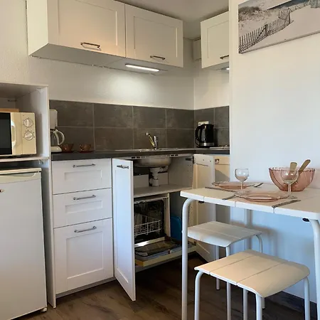 611 2 Pers Port Nature 6 Vue Jardin Apartamento Agde